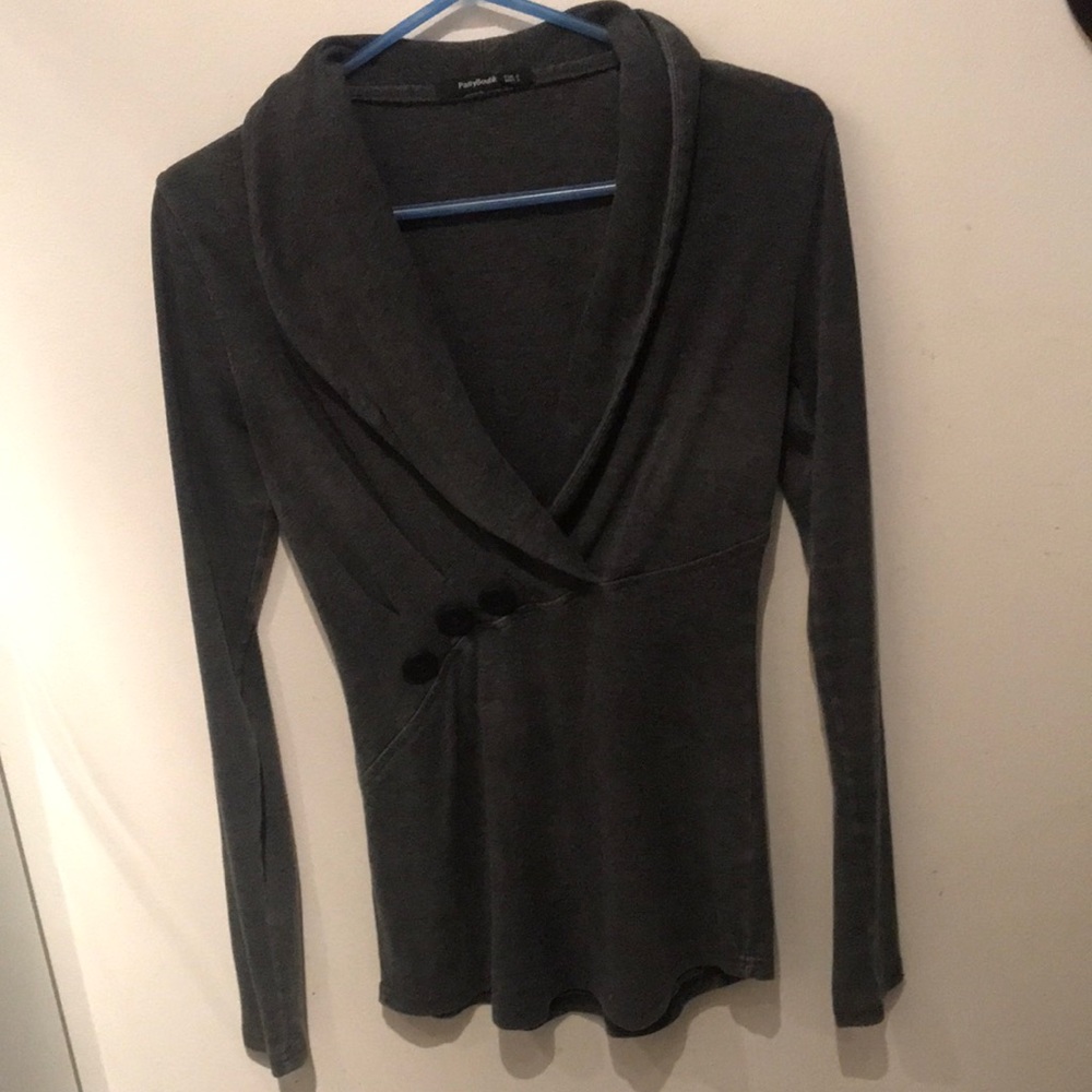 Beautiful stylish grey dress by Patty Boutik SZ Small